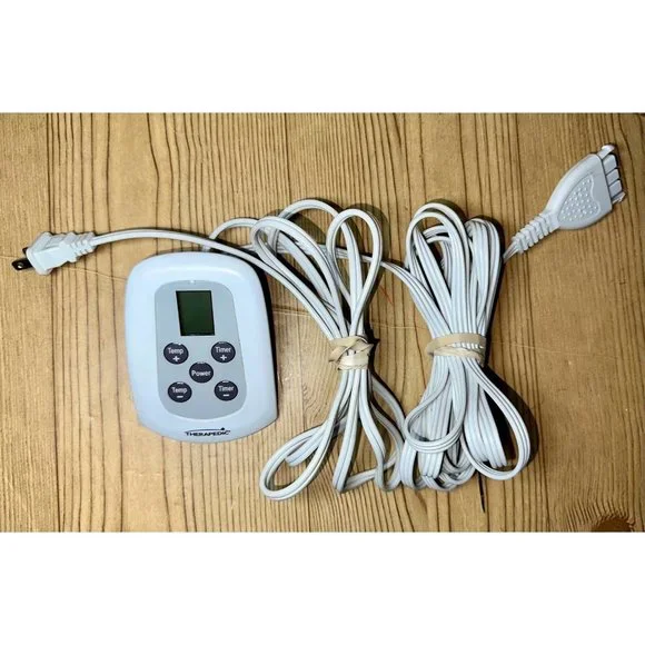 Therapedic PFIB KB 16 Electric Heated Blanket Cord Controller. Tested